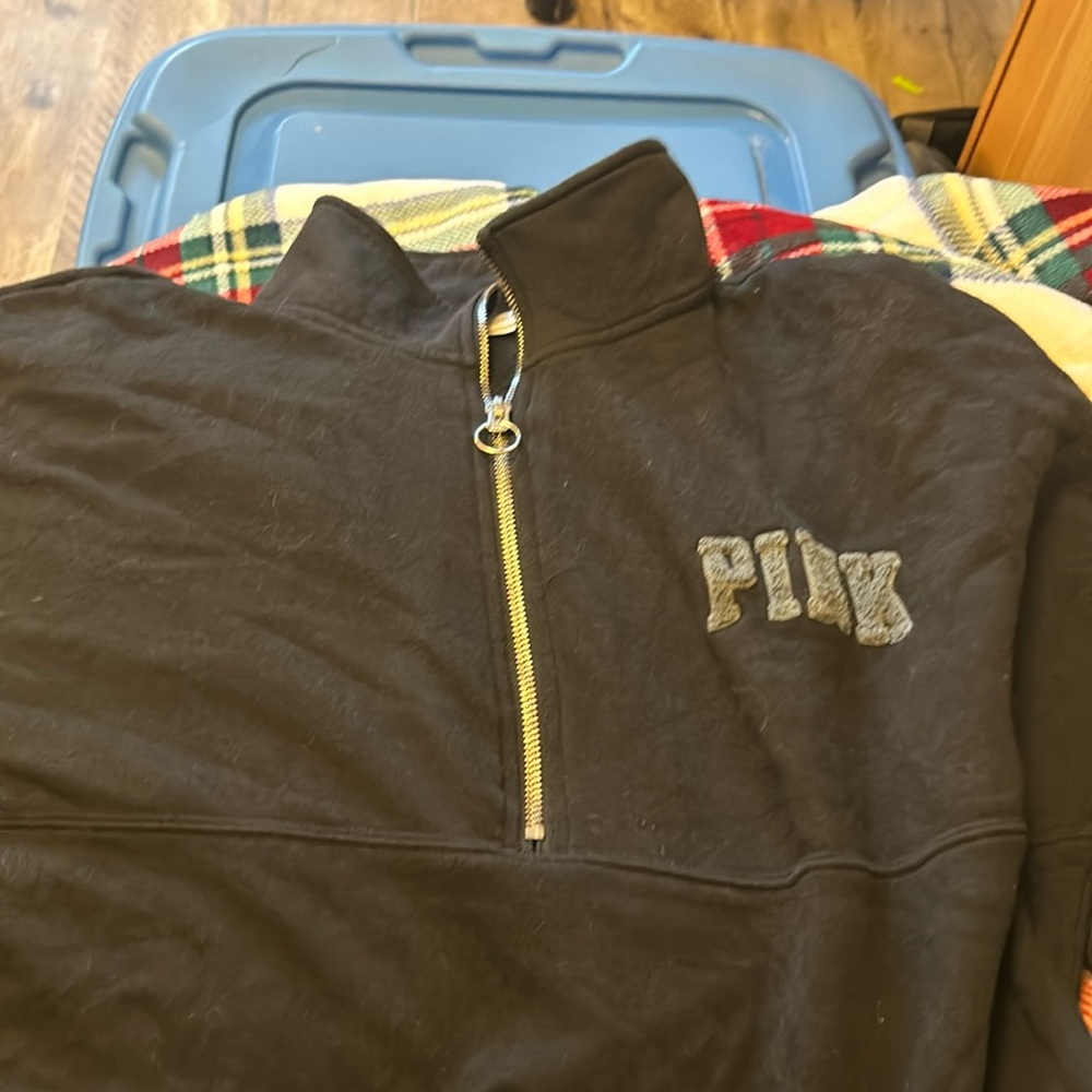 Victoria’s Secret PINK pullover varsity sweatshirt